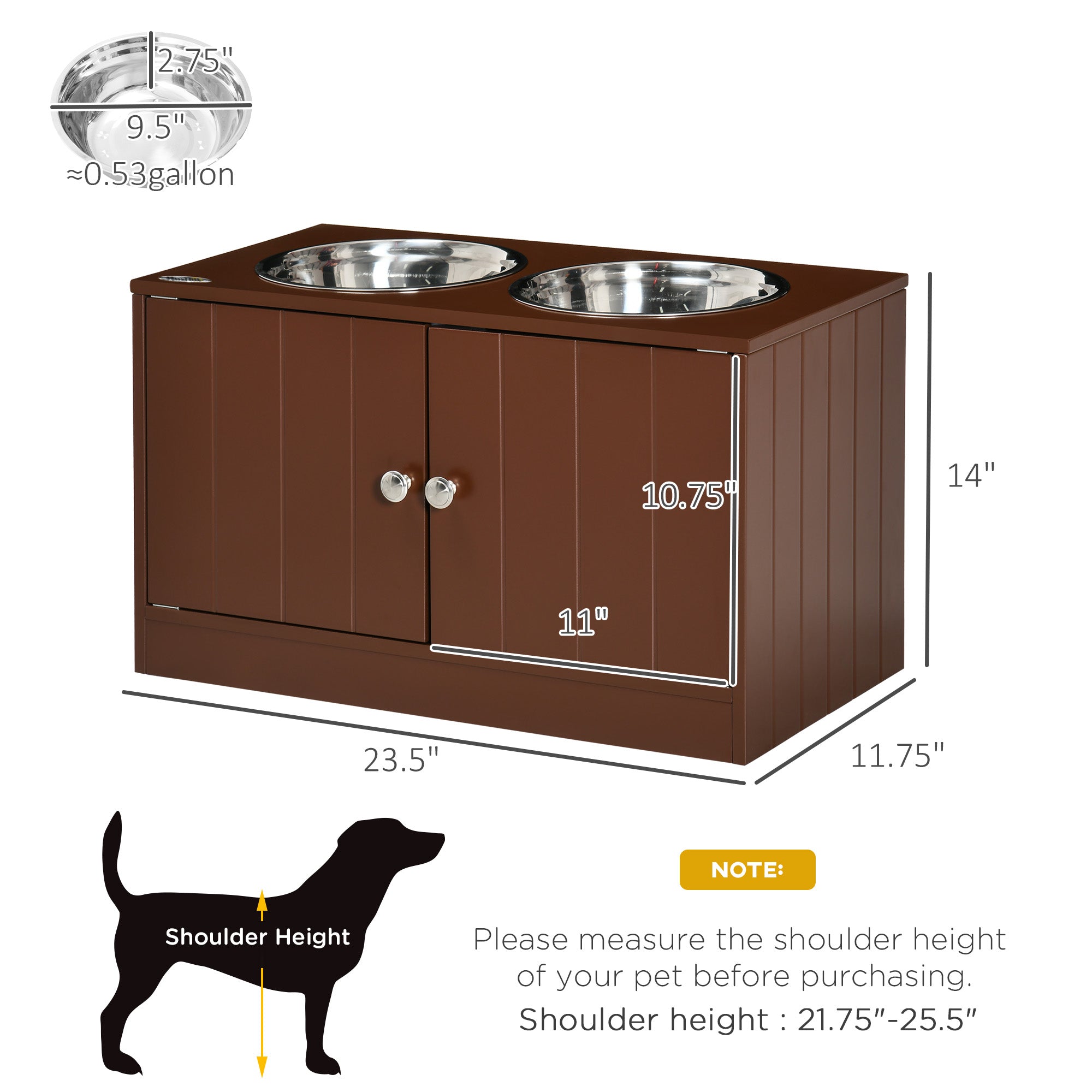 Elevated Dog Bowls 
