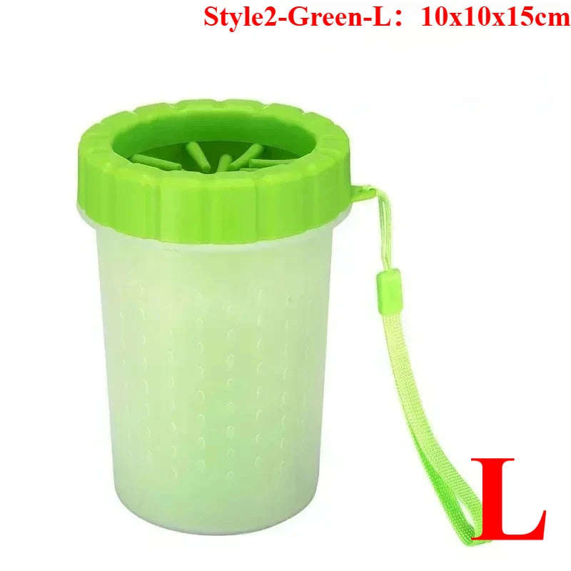 ScoobyScoop Paw Cleaner Cup - Soft Silicone Pet Foot Washer