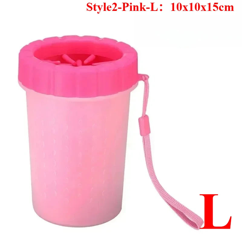 ScoobyScoop Paw Cleaner Cup - Soft Silicone Pet Foot Washer